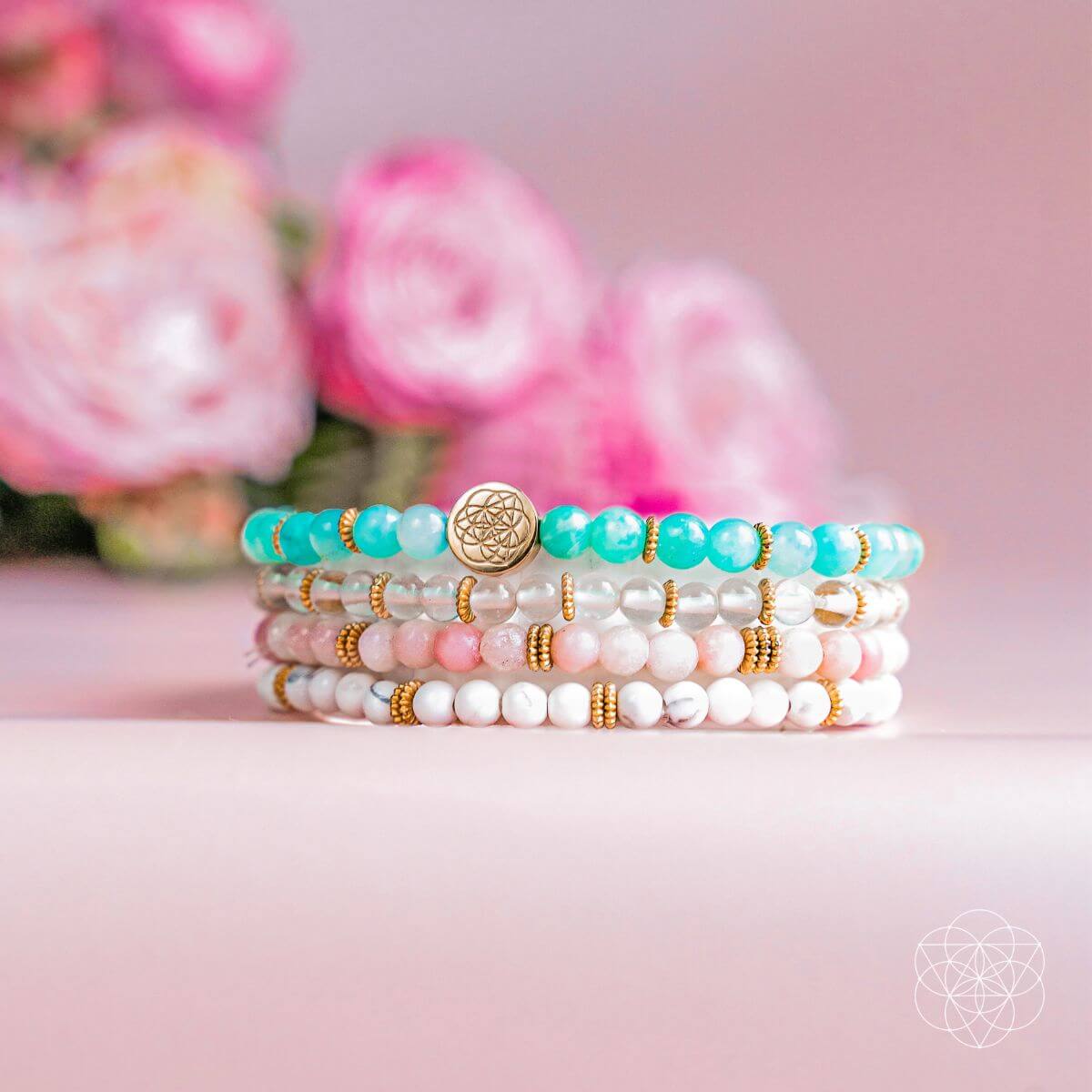 Pulseras para Aliviar el Estrés, Paquete de 4