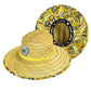 Peter Grimm Sublime Paddle Out Lifeguard - Sombrero de salvavidas de paja de centeno