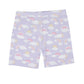 Lavender Rainbows and Clouds Summer Pajama Set