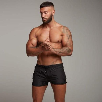 Pantalones cortos de verano para hombre, de secado rápido, de natación, bañador