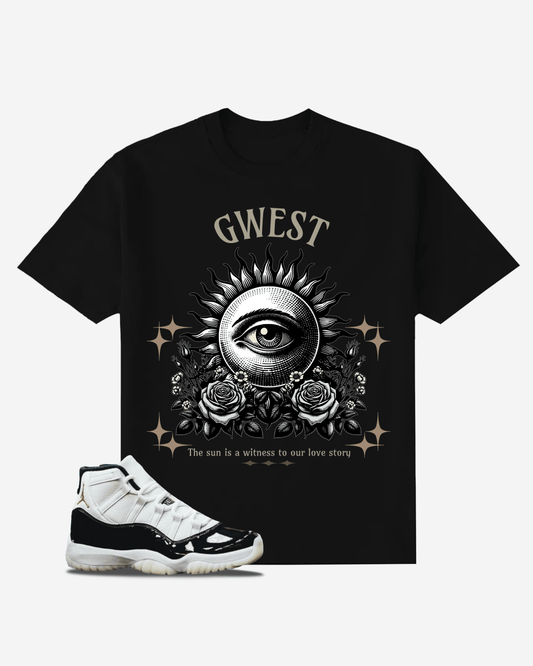 G West Sun Is a Witness Oversized T-Shirt Mens