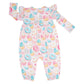 Sweet Tooth Flutter Sleeve Romper