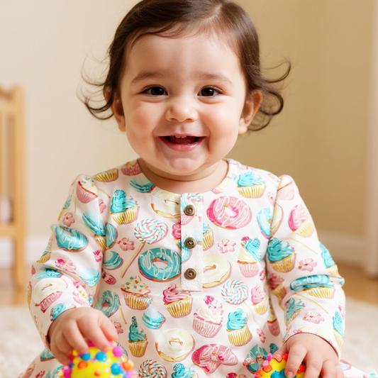 Vestido de gala Sweet Tooth con volantes