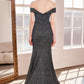 Vestido de fiesta ajustado con escote corazón sin hombros Ladivine Amoris T602