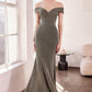 Vestido de fiesta ajustado con escote corazón sin hombros Ladivine Amoris T602