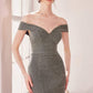 Vestido de fiesta ajustado con escote corazón sin hombros Ladivine Amoris T602