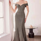 Vestido de fiesta ajustado con escote corazón sin hombros Ladivine Amoris T602
