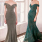 Vestido de fiesta ajustado con escote corazón sin hombros Ladivine Amoris T602