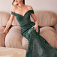 Vestido de fiesta ajustado con escote corazón sin hombros Ladivine Amoris T602