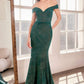 Vestido de fiesta ajustado con escote corazón sin hombros Ladivine Amoris T602