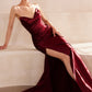 Ladivine Amoris T704 Dress Off the Shoulder Fitted Gown