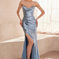 Ladivine Amoris T704 Dress Off the Shoulder Fitted Gown