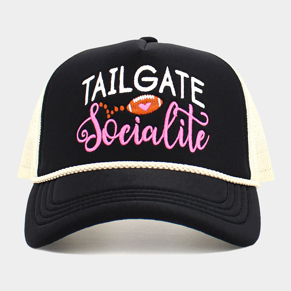 Gorra camionera con parte trasera de malla Tailgate Socialite