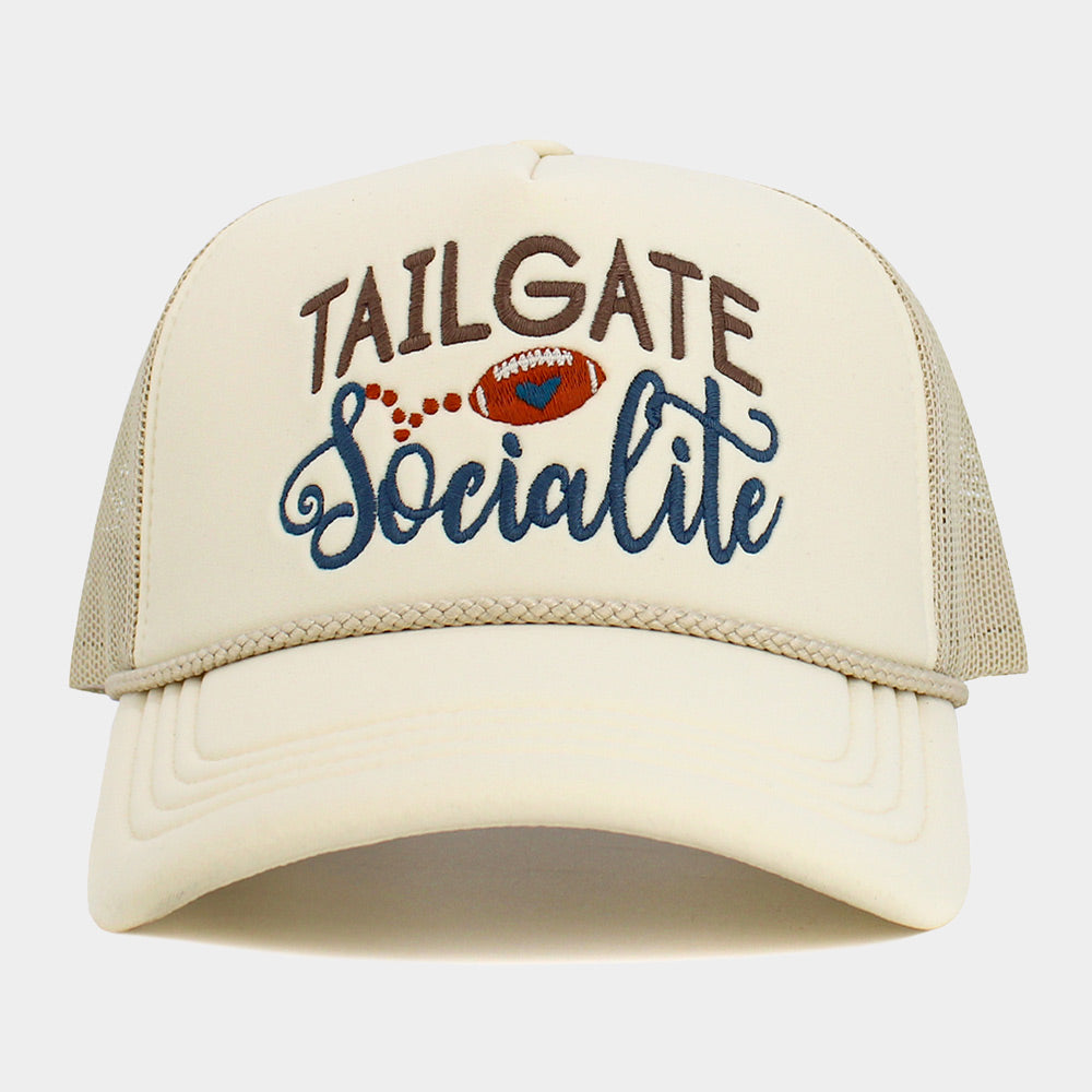 Gorra camionera con parte trasera de malla Tailgate Socialite