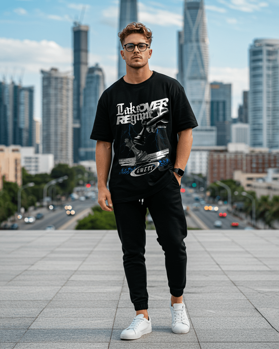G West Take Over Regime Oversized Men's T-Shirt