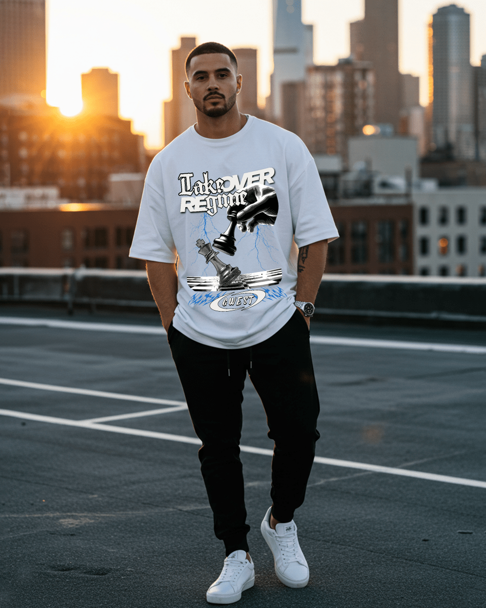 G West Take Over Regime Oversized Men's T-Shirt