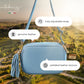 Italian Full-Grain Leather Crossbody Bag | Parma