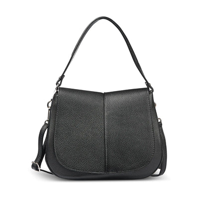 Italian Full-Grain Leather Shoulder Bag | Terni