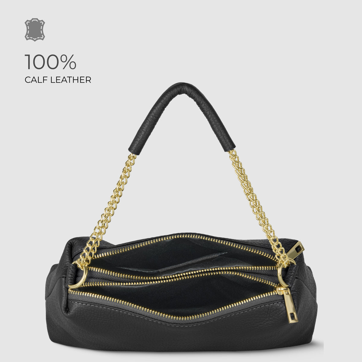 Italian Full-Grain Leather Crossbody Bag | Milano