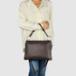 Italian Full-Grain Leather Shoulder Bag | Livorno