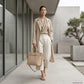 Italian Full-Grain Leather Top-Handle Bag | Cesena