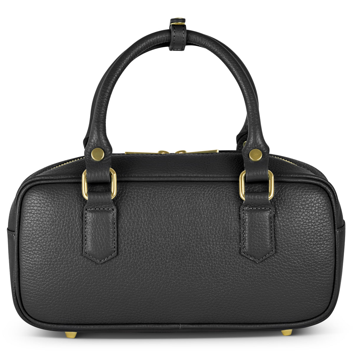 Italian Full-Grain Leather Top-Handle Bag | Venezia