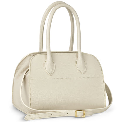 Italian Full-Grain Leather Top-Handle Bag | Sanremo