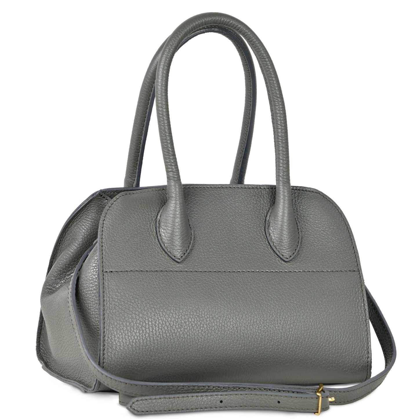 Italian Full-Grain Leather Top-Handle Bag | Sanremo