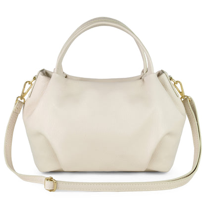 Italian Full-Grain Leather Top-Handle Bag | Lucca