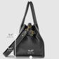 Italian Full-Grain Leather Top-Handle Bag | Asti