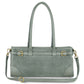 Italian Genuine Suede & Full-Grain Leather Shoulder Bag | Lodi