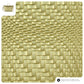 Italian Genuine Basketweave-Embossed Metallic Suede Top-Handle Bag | Treviso