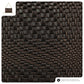 Italian Genuine Basketweave-Embossed Suede Crossbody Bag | Bergamo