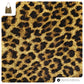 Italian Genuine Leopard-Print Metallic Suede Tote Bag | Catania