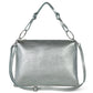 Italian Metallic Full-Grain Leather Shoulder Bag | Prato