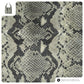 Italian Genuine Python-Print Suede Hobo Bag | Isernia