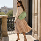 Italian Genuine Suede Crossbody Bag | Genova