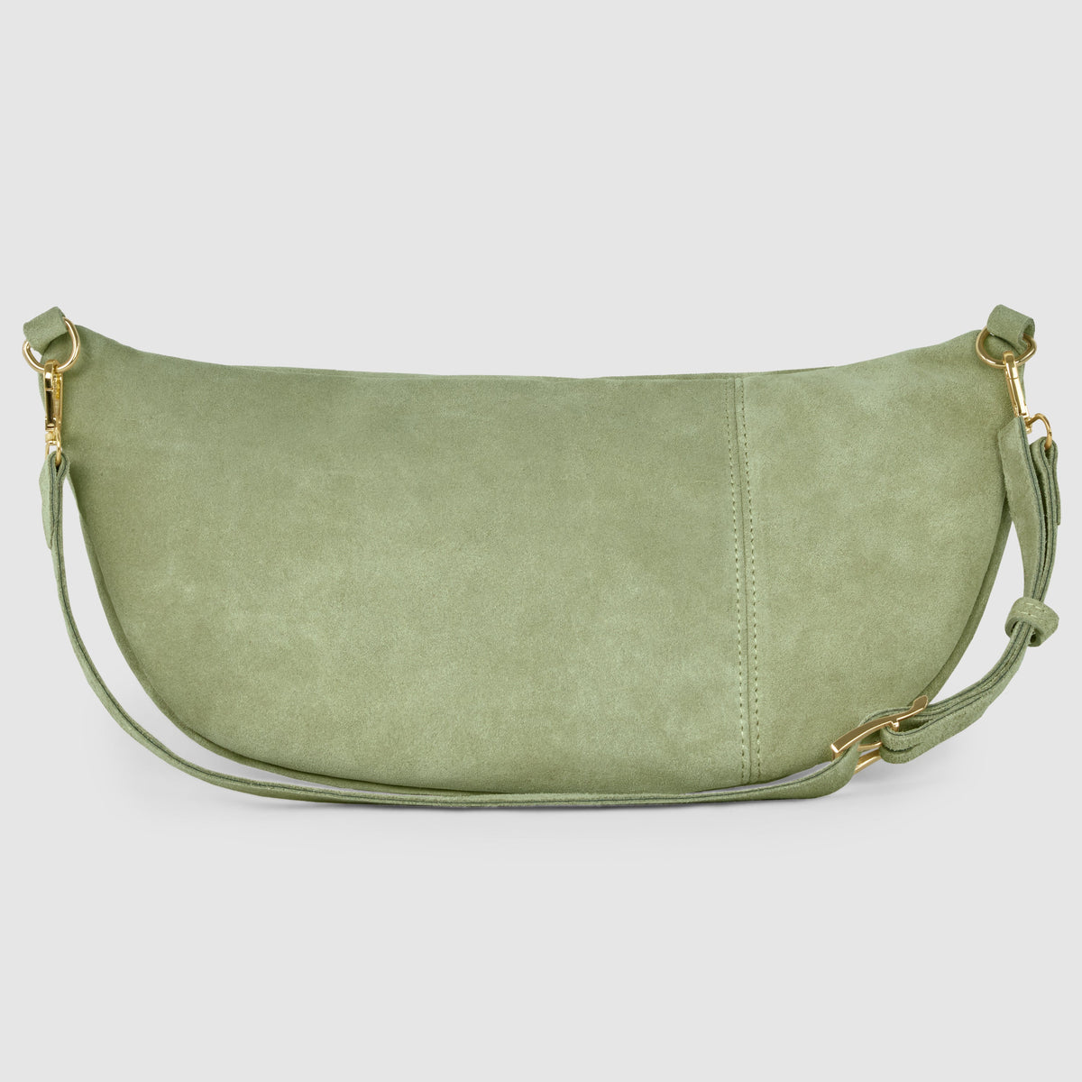 Italian Genuine Suede Crossbody Bag | Genova