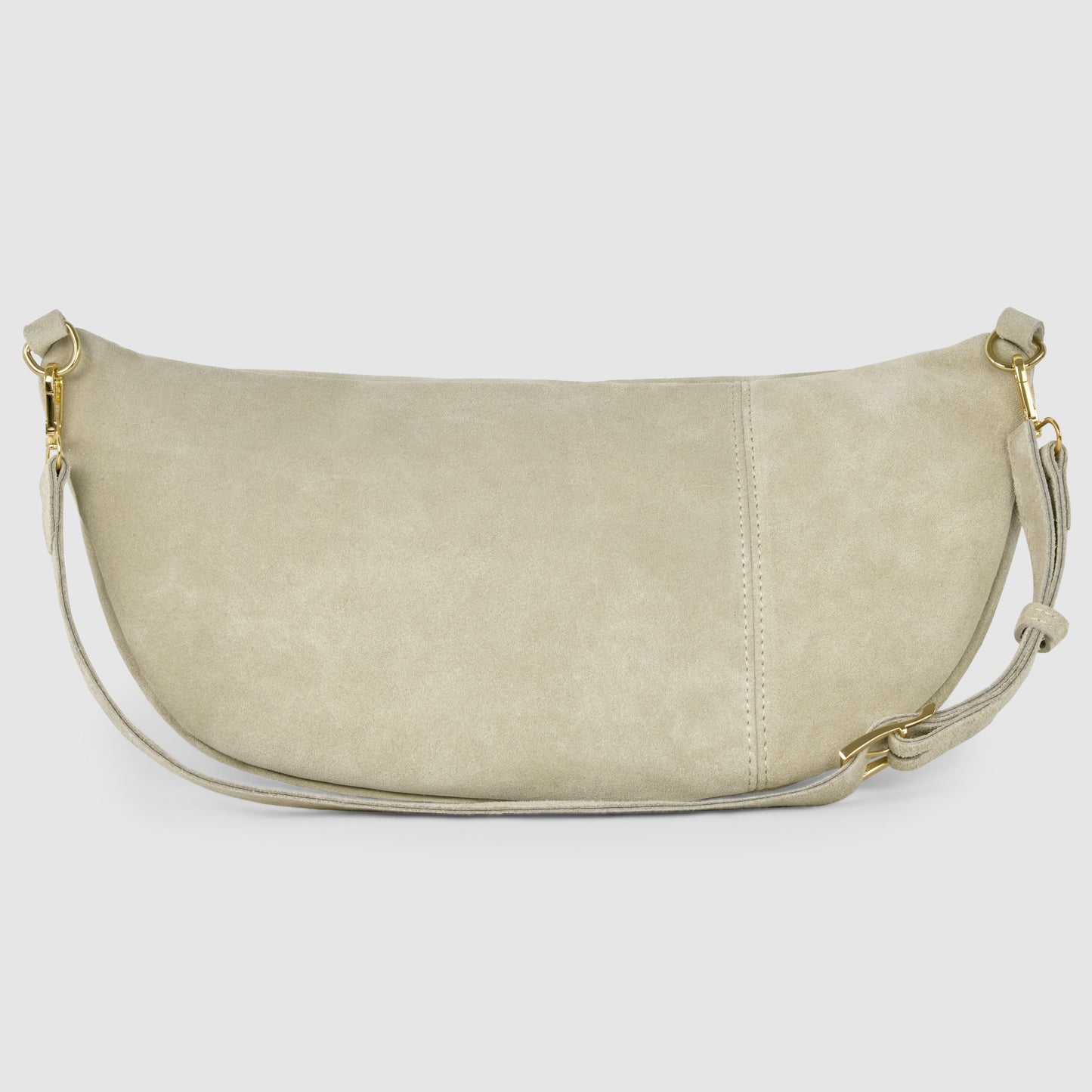 Italian Genuine Suede Crossbody Bag | Genova