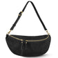 Italian Genuine Suede Crossbody Bag | Genova