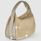 Italian Genuine Suede & Full-Grain Leather Crossbody Bag | Cremona