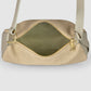 Italian Genuine Suede & Full-Grain Leather Crossbody Bag | Cremona