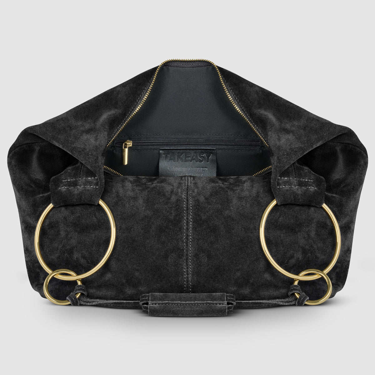 Italian Genuine Suede Hobo Bag | Belluno