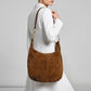 Italian Genuine Suede Hobo Bag | Belluno