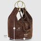 Italian Genuine Suede Hobo Bag | Belluno