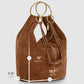 Italian Genuine Suede Hobo Bag | Belluno