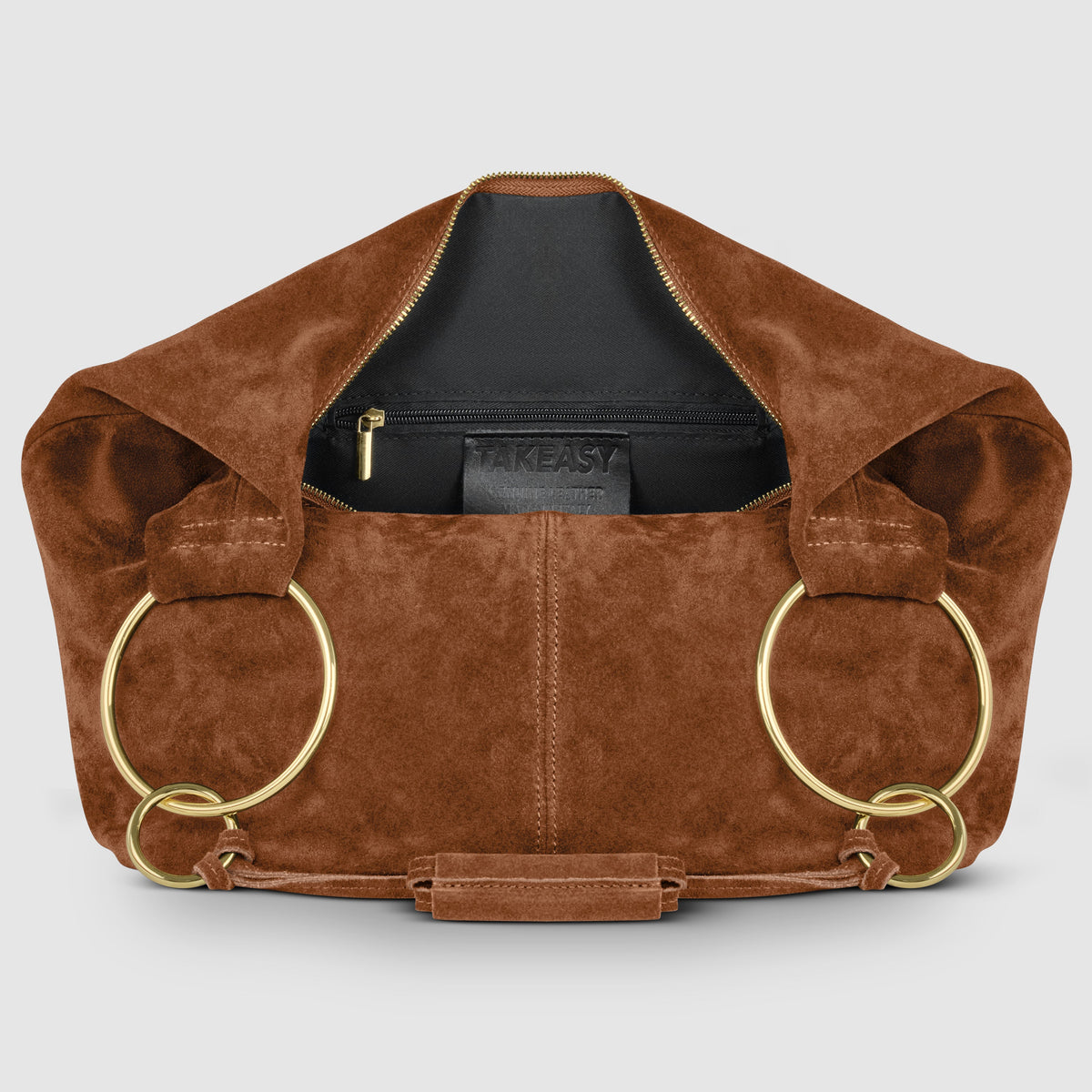 Italian Genuine Suede Hobo Bag | Belluno