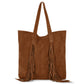 Italian Genuine Suede Tote Bag | Como