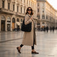 Italian Genuine Suede Hobo Bag | Palermo