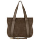 Italian Genuine Suede & Full-Grain Leather Tote Bag | Varese